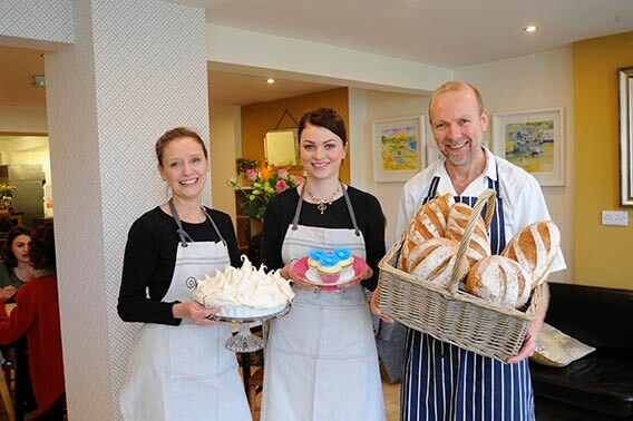 Fresh homemade cakes at Meringue Bakery and Cafe Chesterfield